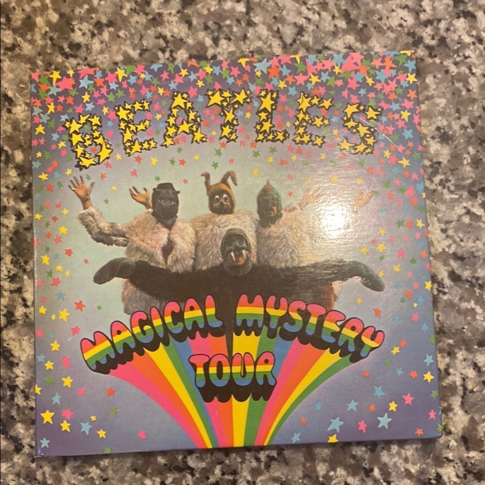 The Beatles Magical Mystery Tour 45” album complete with book & 2 records